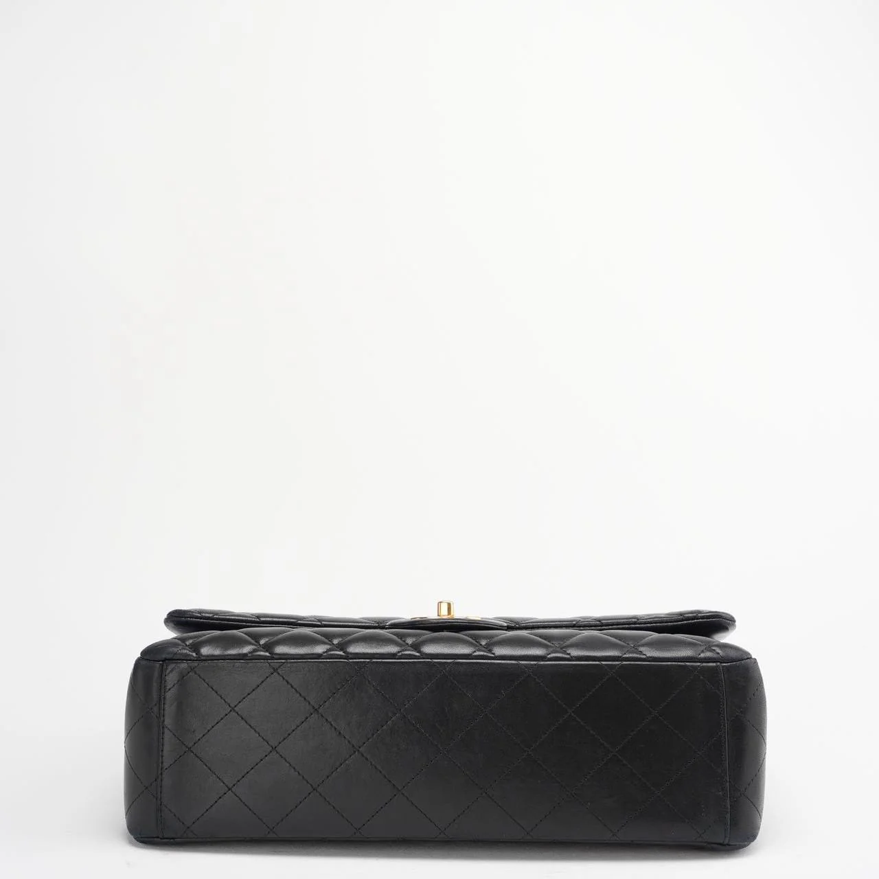 Chanel Black Maxi Classic Double Flap Bag Quilted