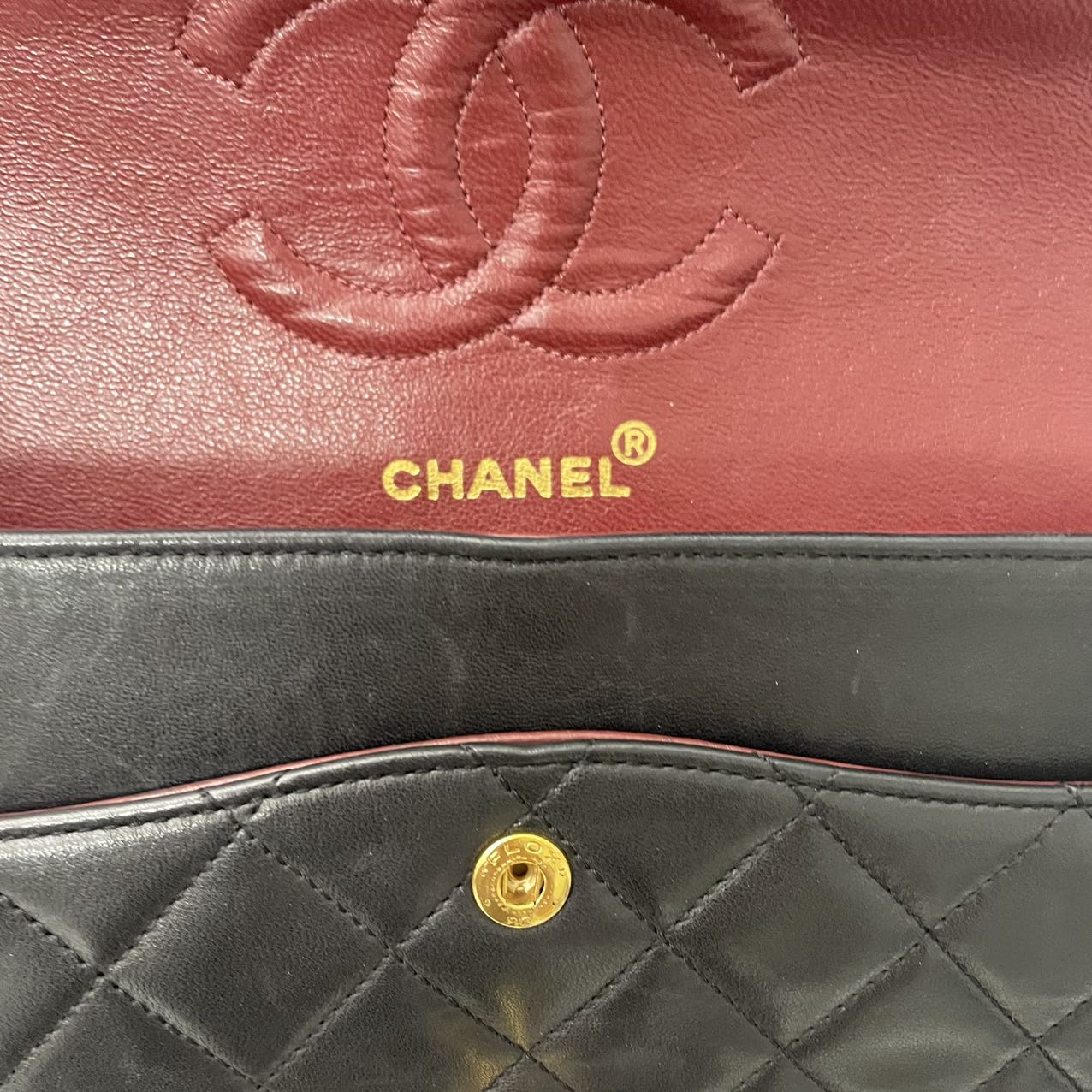 Chanel Vintage Classic Medium Black 1991