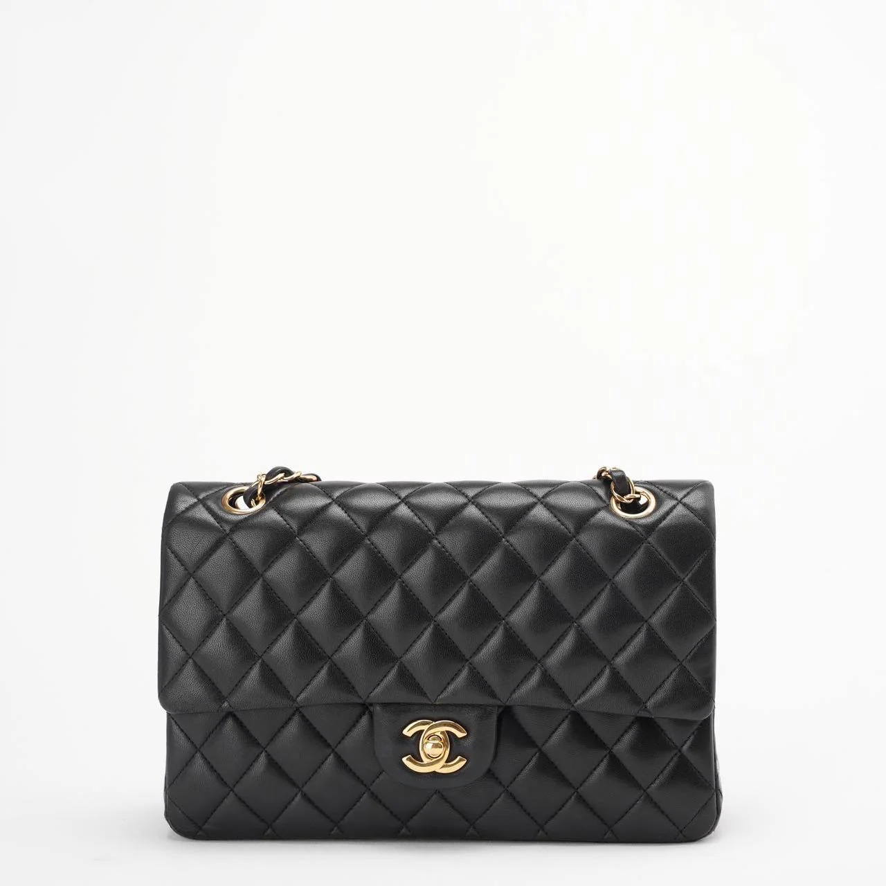 Chanel Classic Double Flap Bag Black Medium