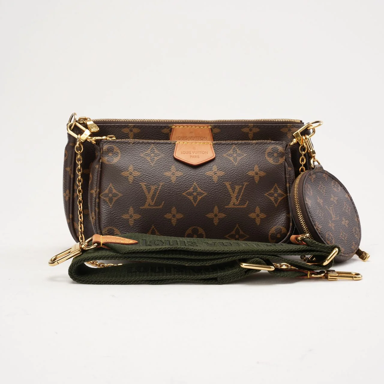 Louis Vuitton Monogram Multi Pochette Green 2021