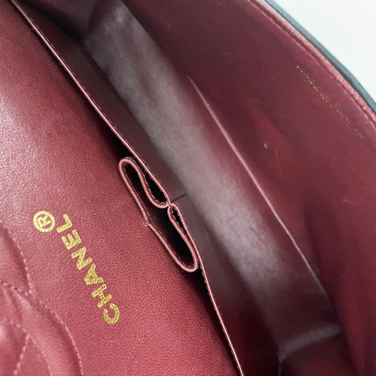 Chanel Vintage Black Classic Double Flap Bag 1991