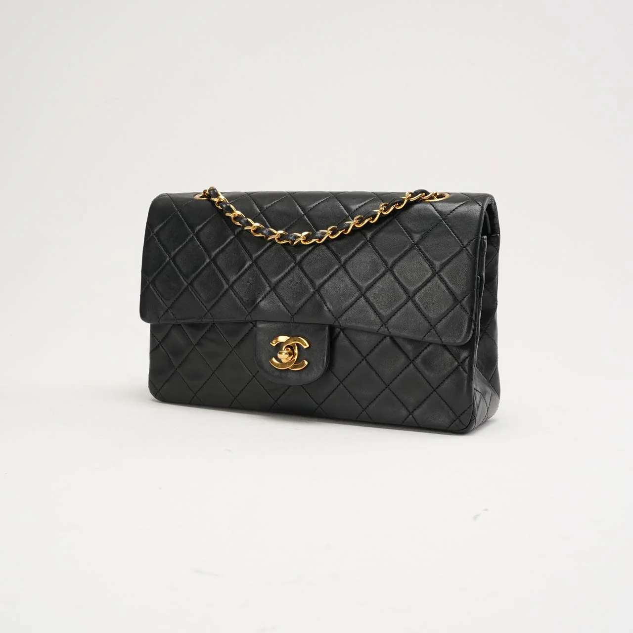 Chanel Vintage Classique Medium Noir 1991