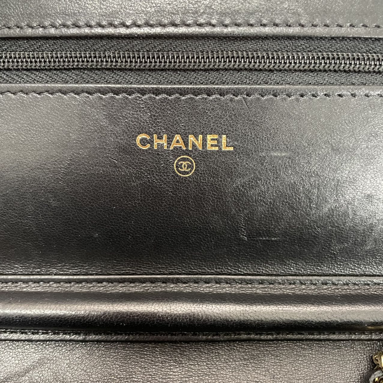 Chanel Black Classic Wallet on Chain (WOC) 2019