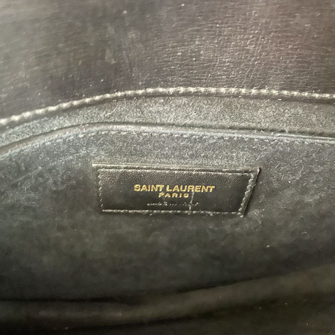 Saint Laurent Calfskin Medium Sunset Black 2020