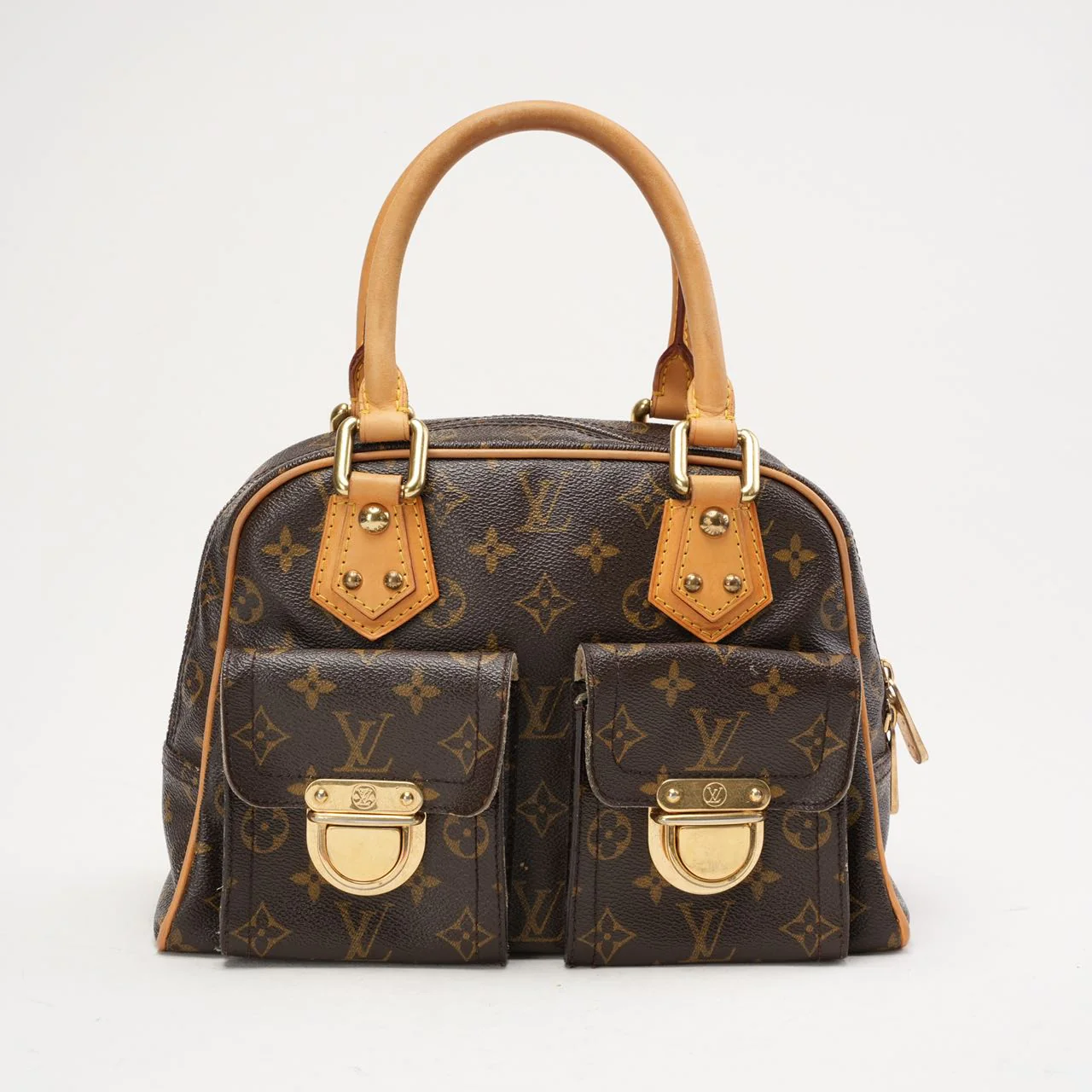 Louis Vuitton Vintage Monogram Manhattan PM Marron 2008