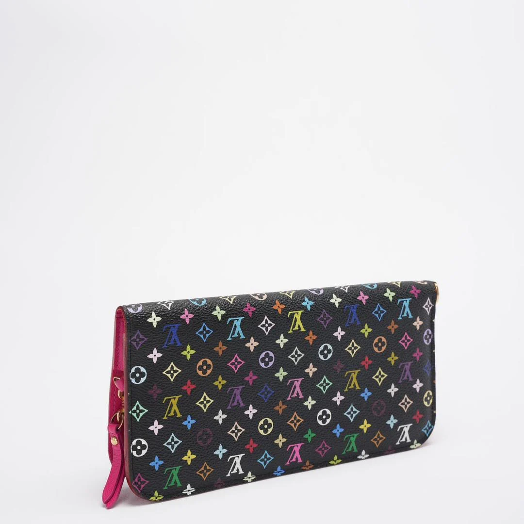Louis Vuitton Black Monogram Insolite Wallet Multicolor