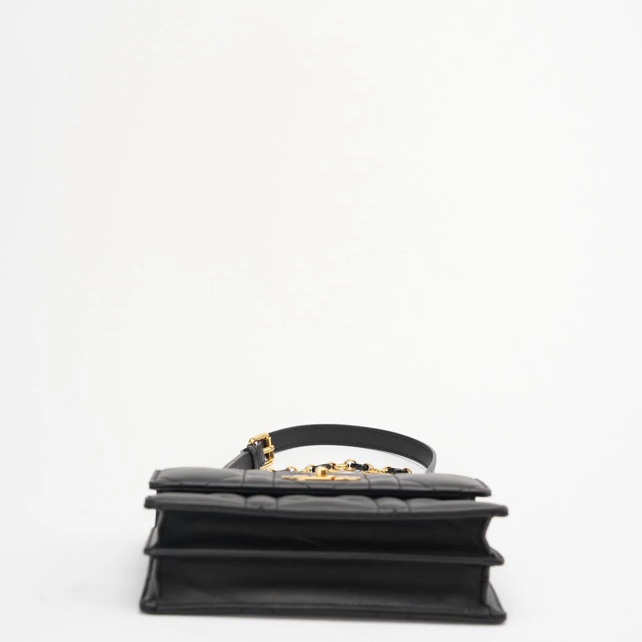 Christian Dior Black Mini Miss Caro Bag Lambskin 2023