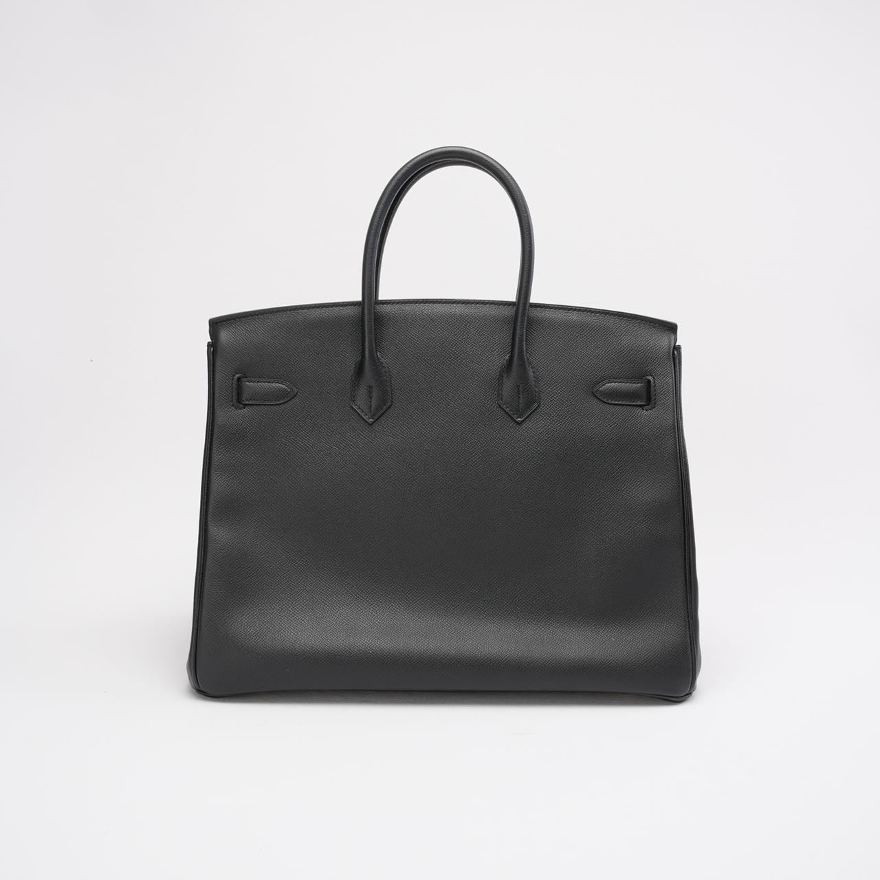 Hermes Black Birkin 35 Epsom Leather With Gold Hardware 2016