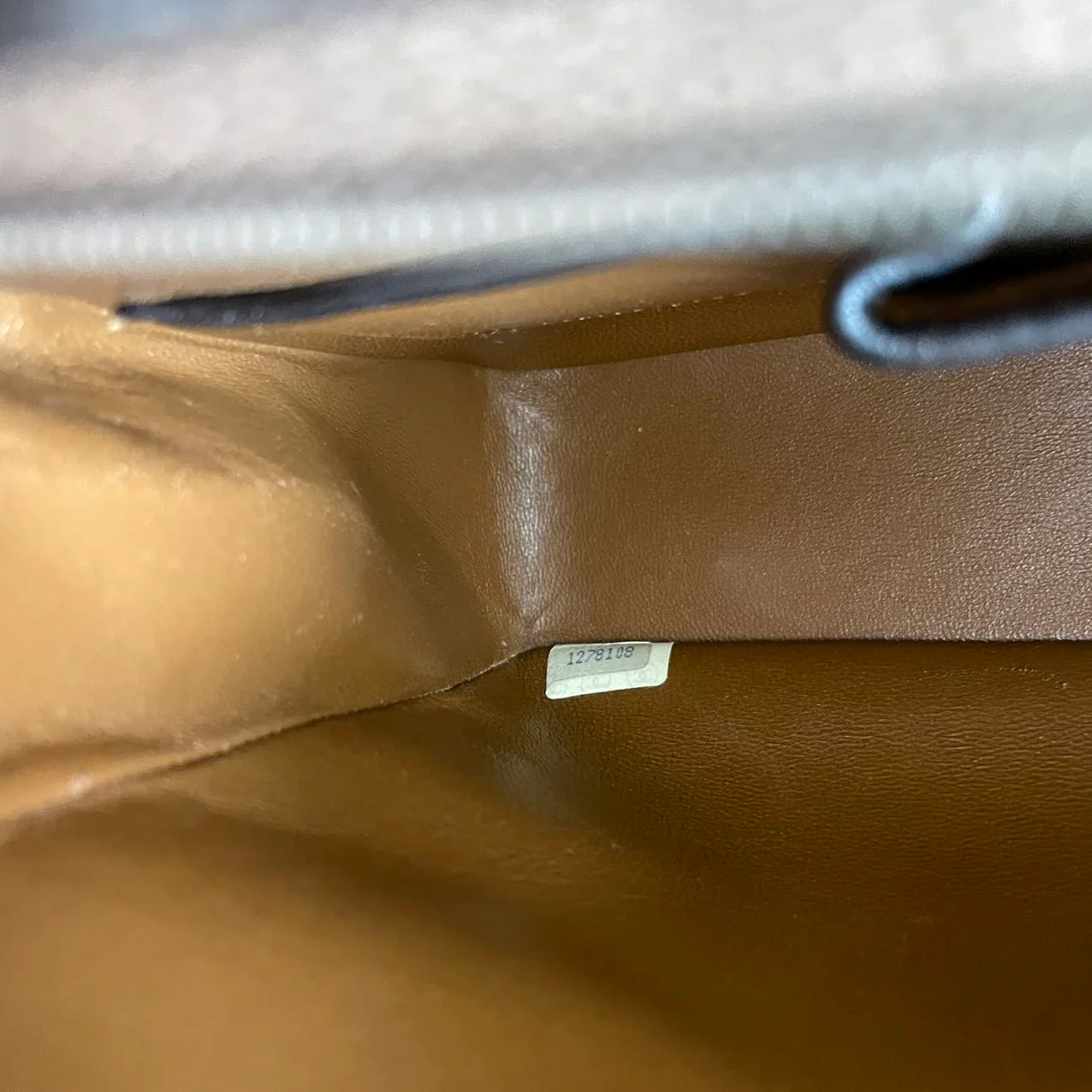 Chanel Vintage Brown Two-Tone Classic Flap Bag 1991