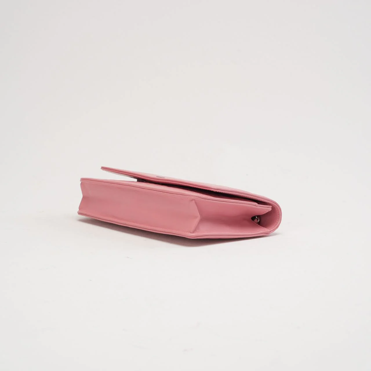 Chanel Timeless Camellia Wallet On Chain (WOC) Lamb Pink