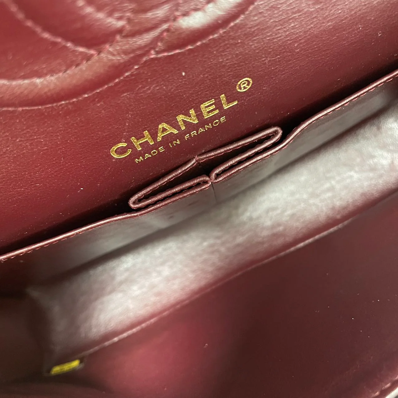 Chanel Classic Medium Double Flap Bag  Black Lambskin 2012