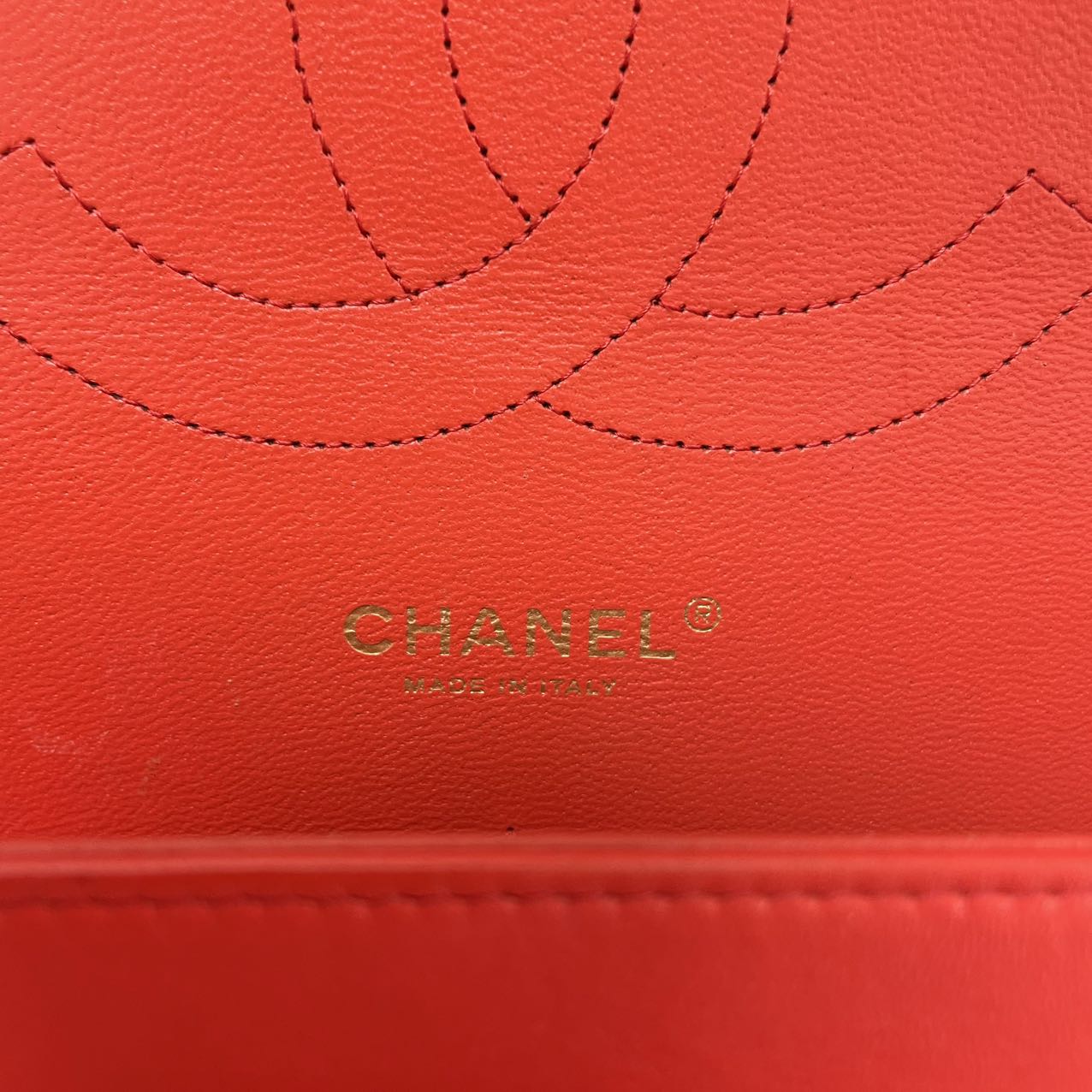 Chanel Classic Jumbo Double Flap Lambskin Red 2017