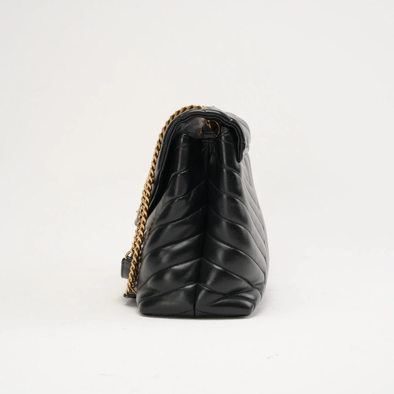 Saint Laurent Loulou Medium Leather Black 2020