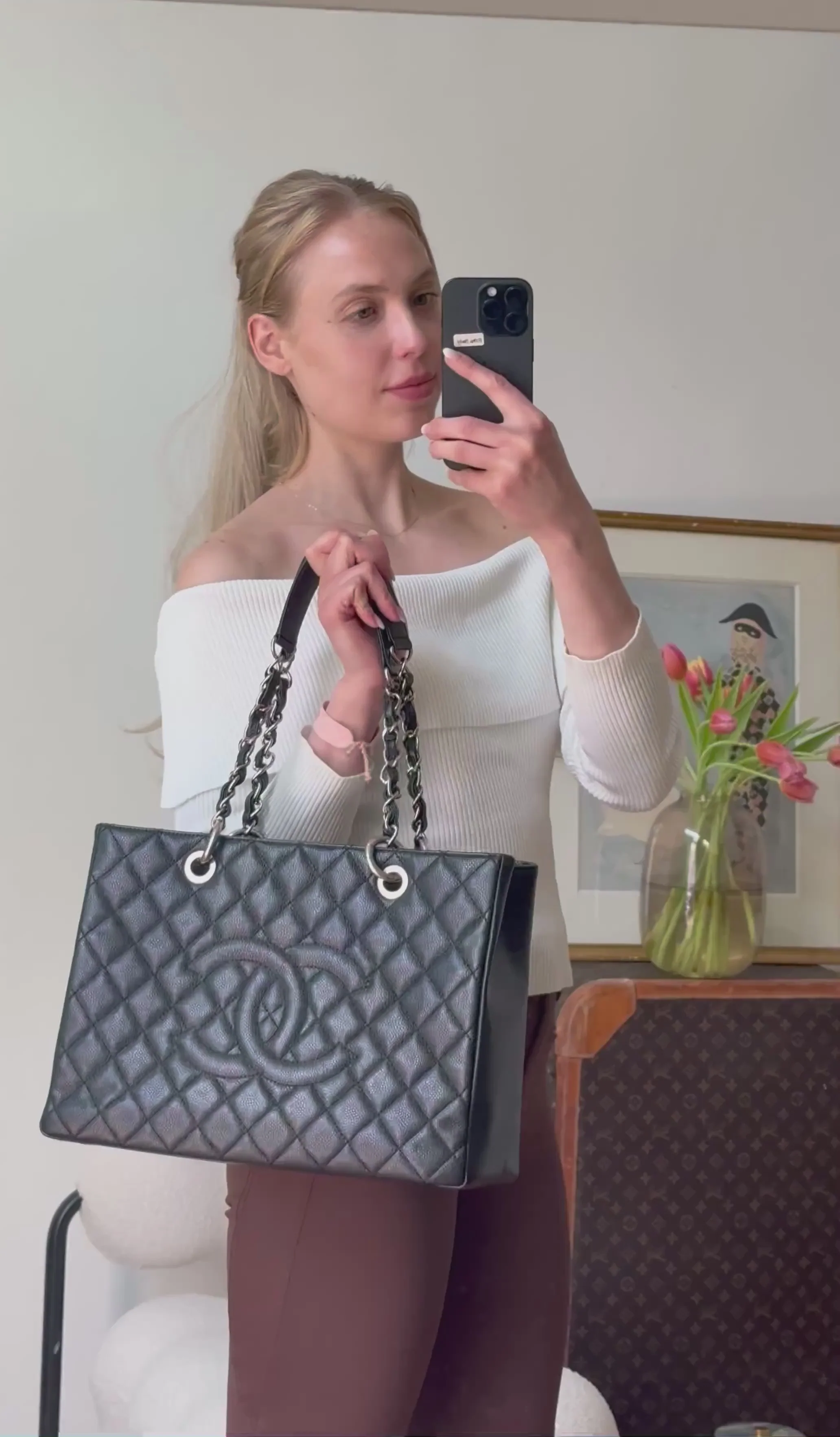 Chanel Tasche schwarz