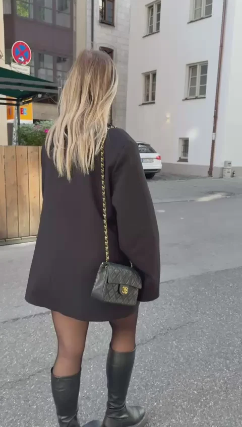 Chanel Vintage Timeless Mini Square Classic Flap Bag In Black With 24K Gold Hardware