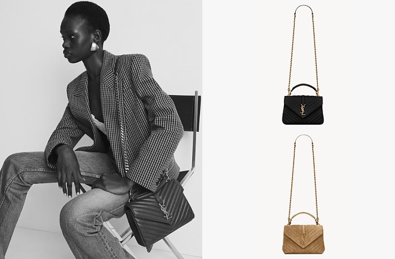 Saint Laurent College Bag